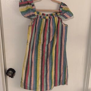 J. Crew Multicolor Striped  Dress